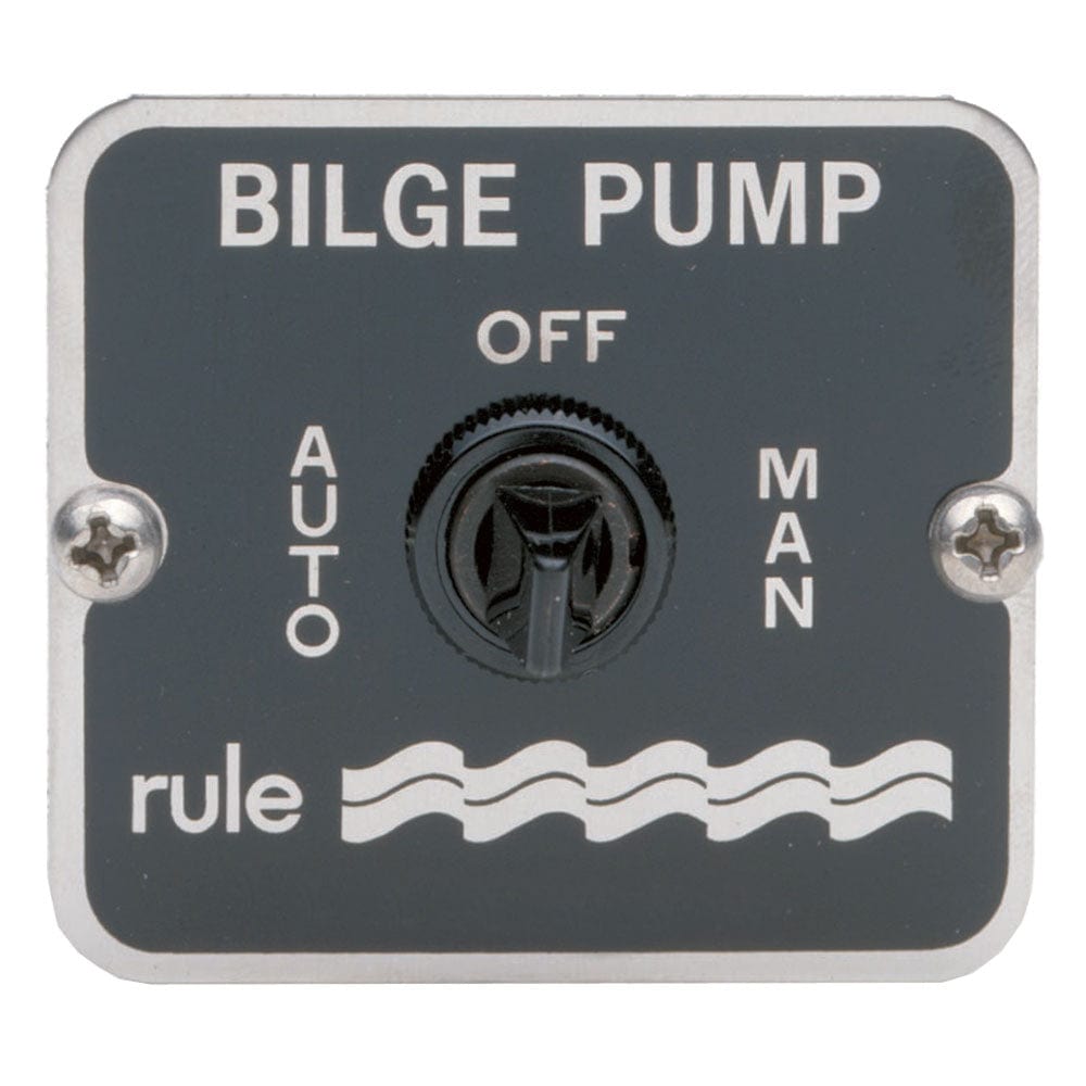 Rule Rule 3-Way Panel Switch Marine Plumbing & Ventilation
