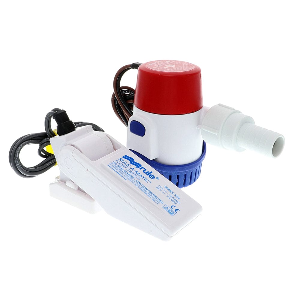 Rule Rule 360 GPH Standard Bilge Pump Kit w/Float Switch - 12V Marine Plumbing & Ventilation