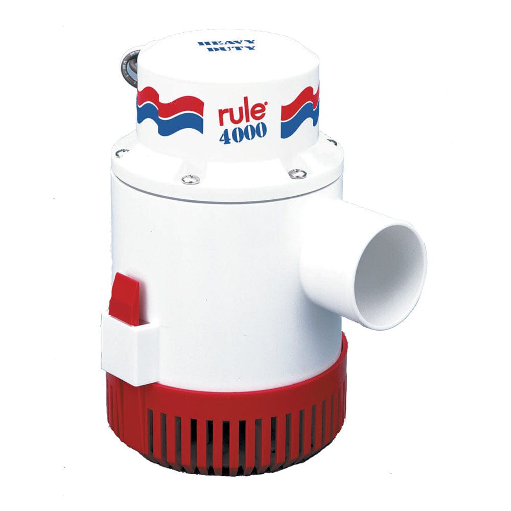 Rule Rule 4000 Non-Automatic Bilge Pump - 12V Marine Plumbing & Ventilation