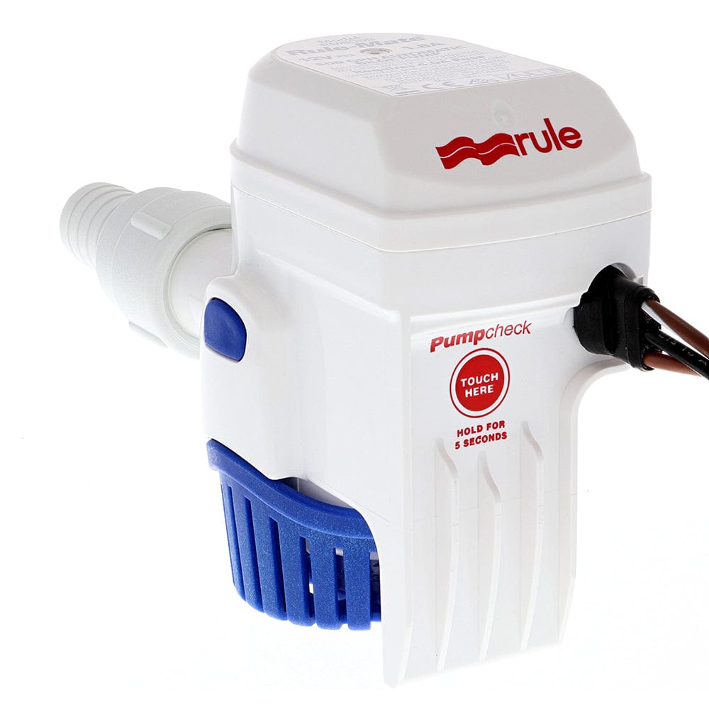 Rule Rule Rule-Mate® 500 Fully Automated Bilge Pump - 12V Marine Plumbing & Ventilation
