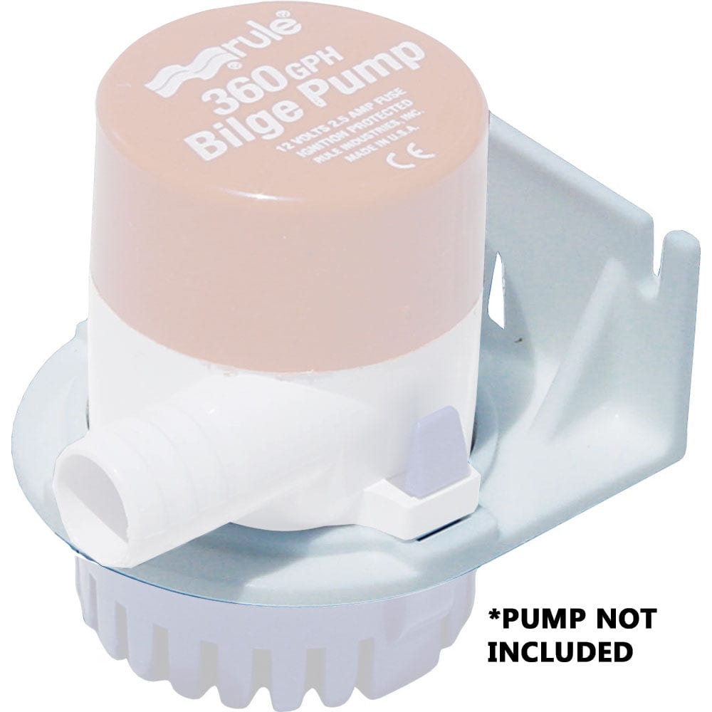 Rule Rule Side Mount Bracket f/360-1100gph Round Pumps Marine Plumbing & Ventilation