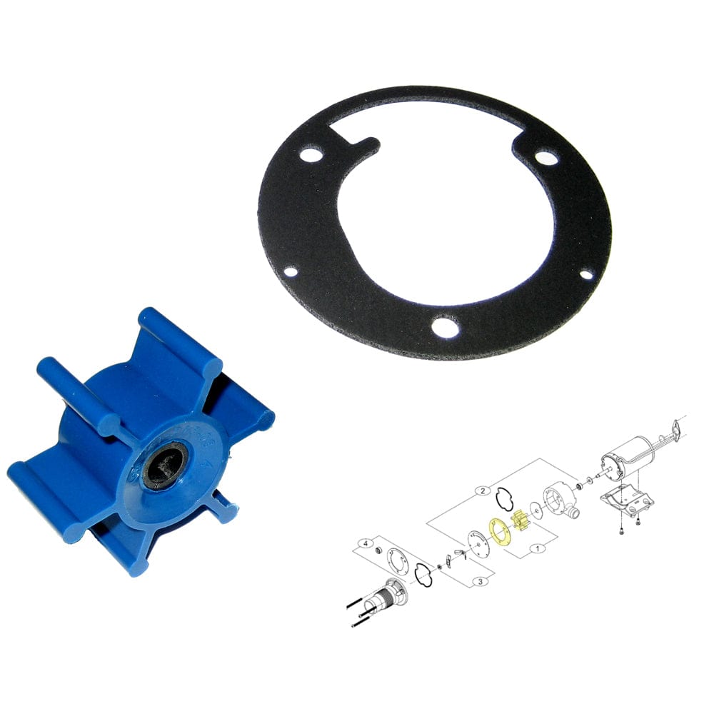 Shurflo by Pentair Shurflo by Pentair Macerator Impeller Kit f/3200 Series - Includes Gasket Marine Plumbing & Ventilation