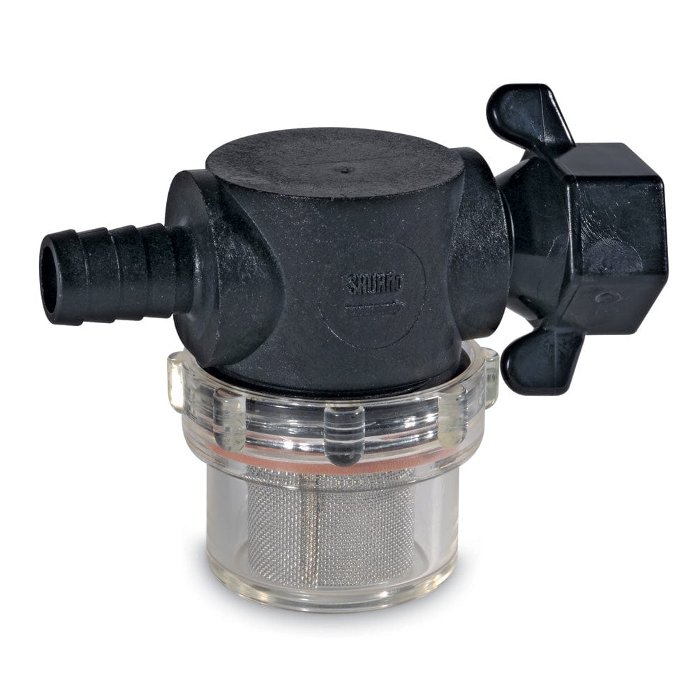 Shurflo by Pentair Shurflo by Pentair Swivel Nut Strainer - 1/2" Barb Inlet - Clear Bowl Marine Plumbing & Ventilation