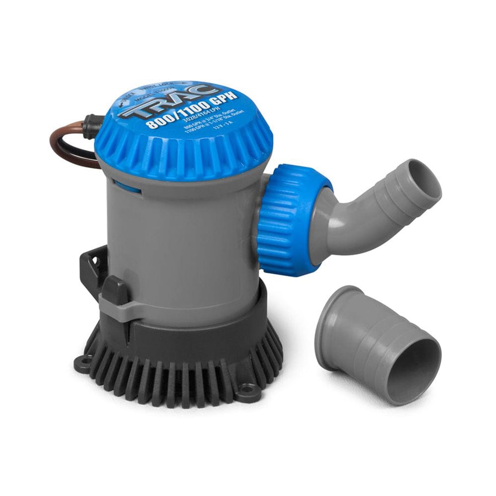 TRAC Outdoors TRAC Bilge Pump - 800/100GPH - 3/4" & 1-1/8" Outlets Marine Plumbing & Ventilation