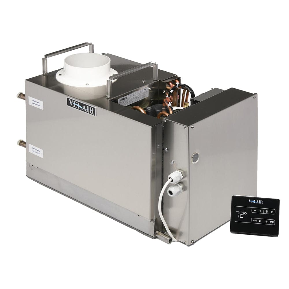 Velair Velair 16K BTU VSD 230V Marine Air Conditioner Unit Brushless Variable Speed Soft Start Reverse-Cycle Heat Marine Plumbing & Ventilation