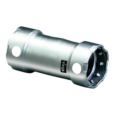 Viega Viega MegaPress 3/4" Stainless Steel 304 Coupling w/o Stop - Double Press Connection - Smart Connect Technology Marine Plumbing & Ventilation