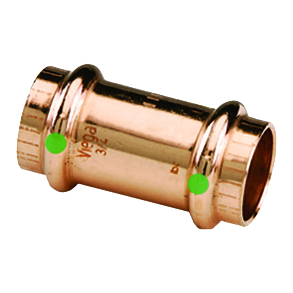 Viega Viega ProPress 1-1/4" Copper Coupling w/Stop - Double Press Connection - Smart Connect Technology Marine Plumbing & Ventilation