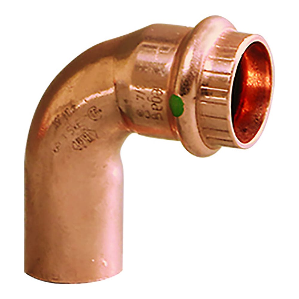 Viega Viega ProPress 1" - 90° Copper Elbow - Street/Press Connection - Smart Connect Technology Marine Plumbing & Ventilation