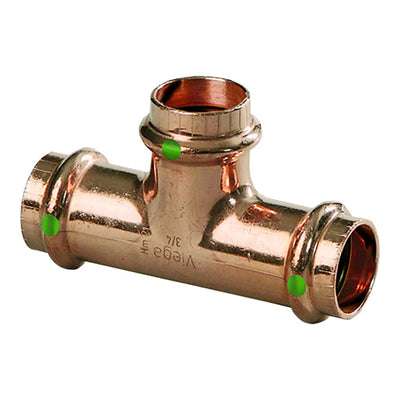 Viega Viega ProPress 1" Copper Tee - Triple Press Connection - Smart Connect Technology Marine Plumbing & Ventilation