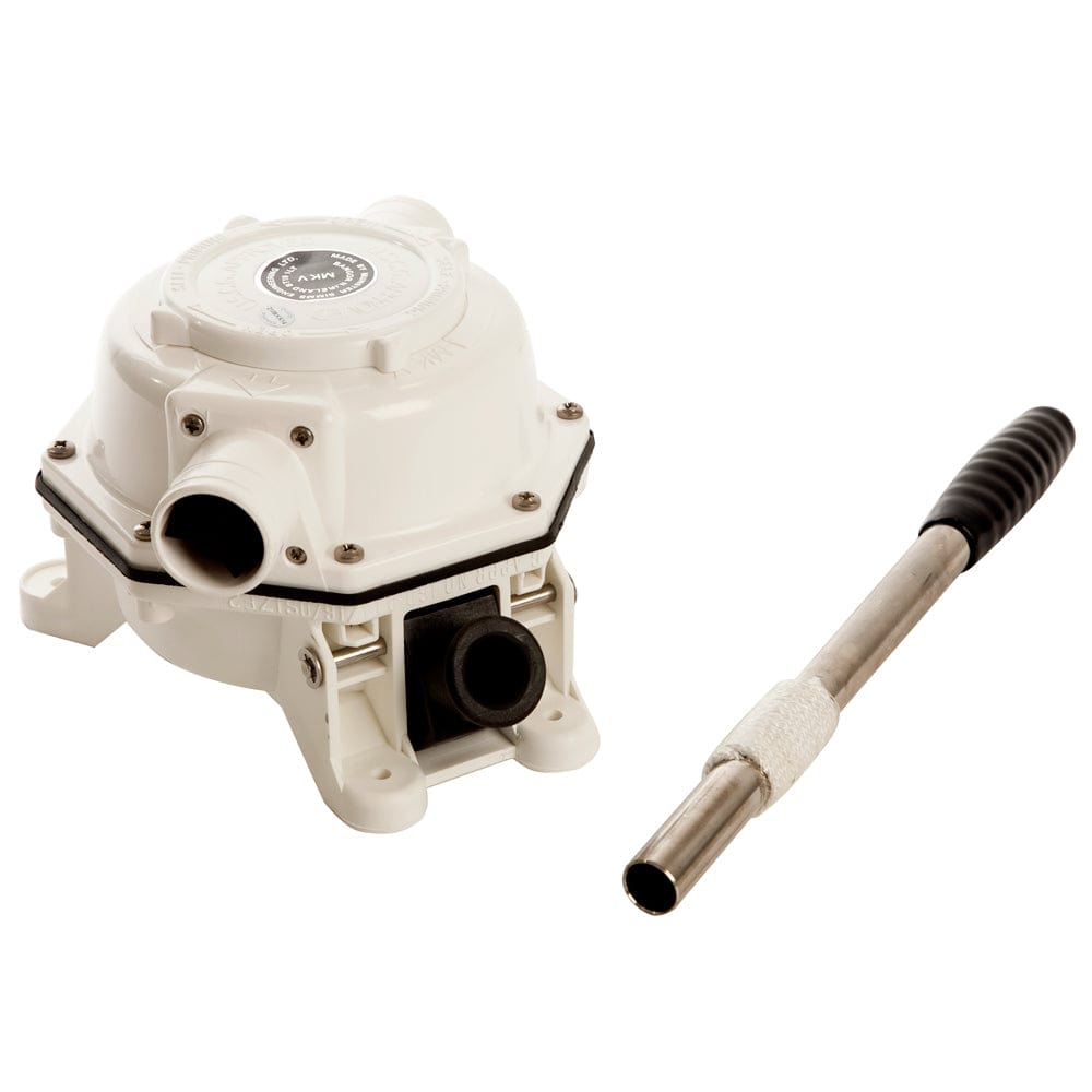 Whale Marine Whale BP0535 Manual Sanitation Pump Thru Deck Mount Marine Plumbing & Ventilation