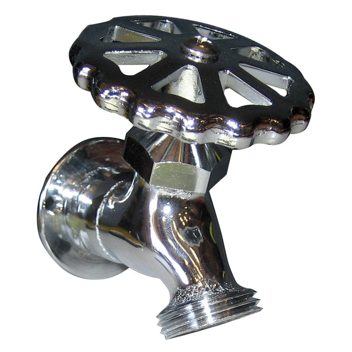 Whitecap Whitecap C.P. Brass Sillcock 1-5/8" Base 3-3/16 Depth Marine Plumbing & Ventilation