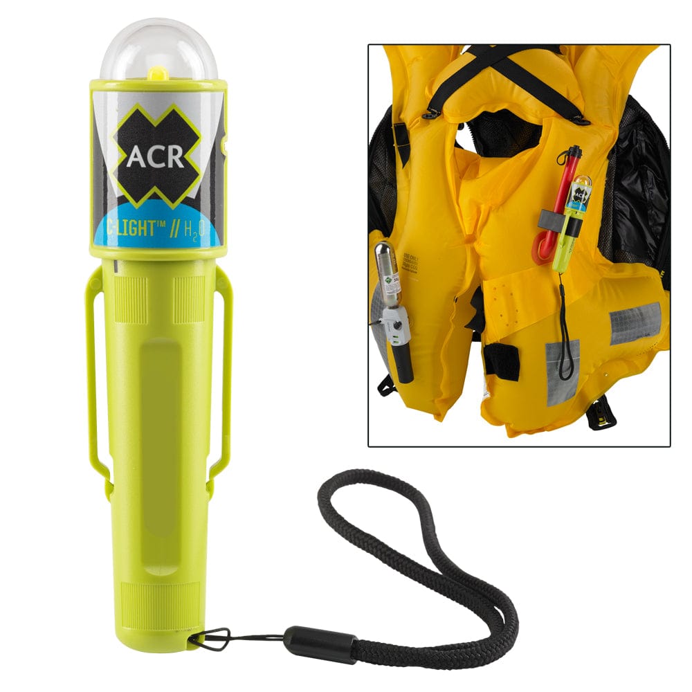 ACR Electronics ACR C-Light H20 - Water Activated LED PFD Vest Light w/Clip Marine Safety
