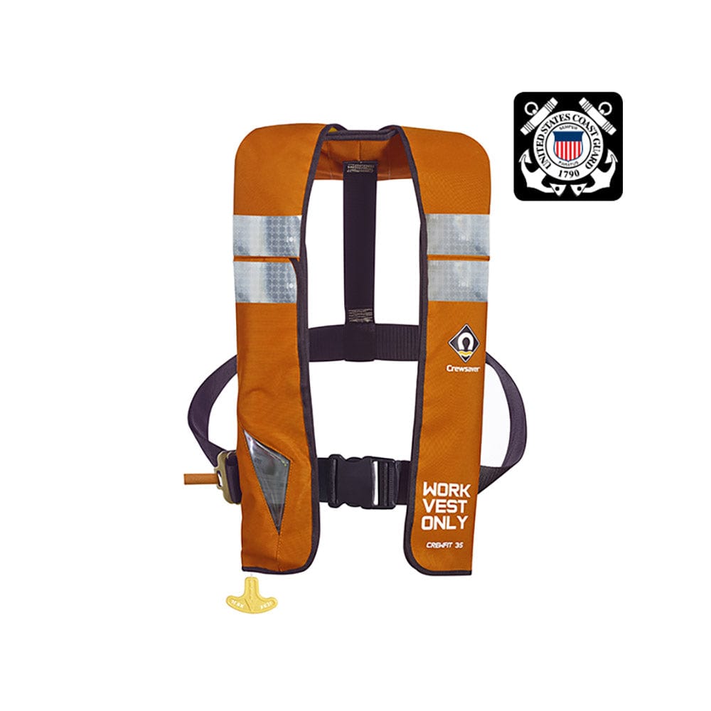 Crewsaver Crewsaver Crewfit 35 Commercial Automatic Work Vest PFD Marine Safety