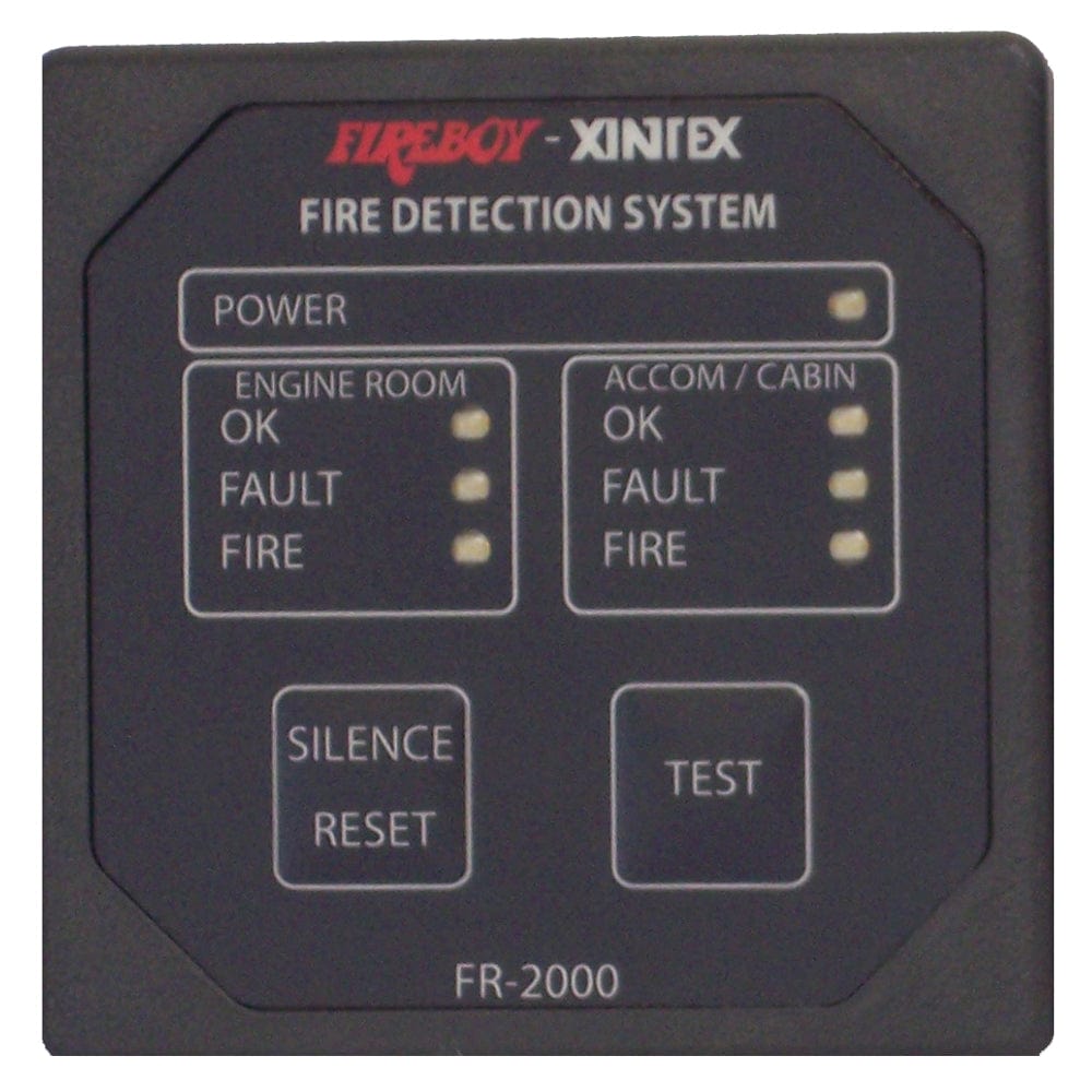 Fireboy-Xintex Xintex 2 Zone Fire Detection & Alarm Panel Marine Safety