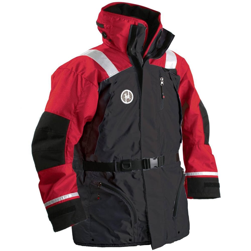 First Watch First Watch AC-1100 Flotation Coat - Red/Black - Large Marine Safety