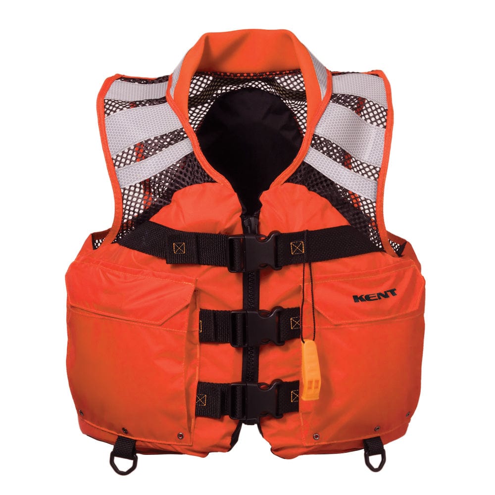 Kent Sporting Goods Kent Mesh Search and Rescue "SAR" Commercial Vest - Small Marine Safety