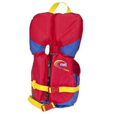 MTI Life Jackets MTI Infant Life Jacket w/Collar - Red/Royal Blue - 0-30lbs Marine Safety
