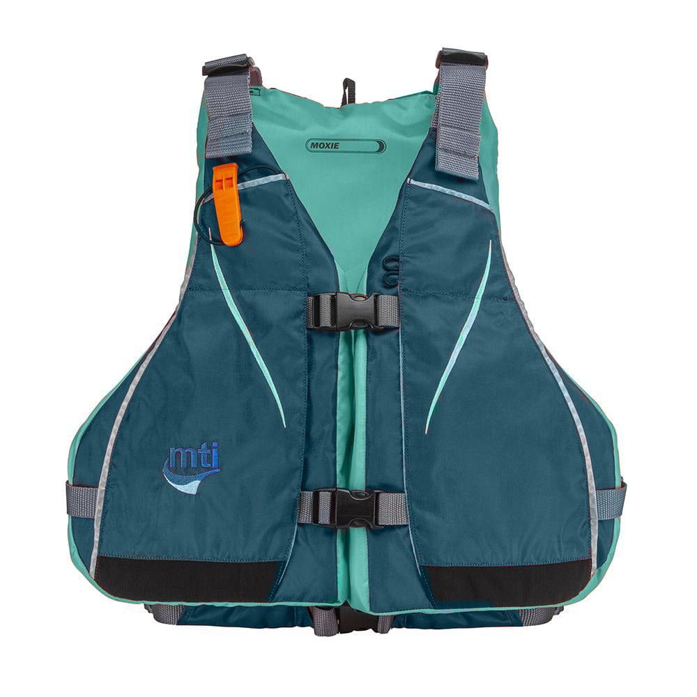 MTI Life Jackets MTI Moxie Women's Life Jacket - Slate/Aqua - X-Large/XX-Large Marine Safety