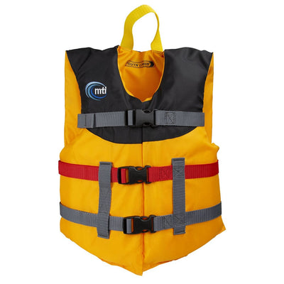 MTI Life Jackets MTI Youth Livery Life Jacket - Mango/Black - 50-90lbs Marine Safety