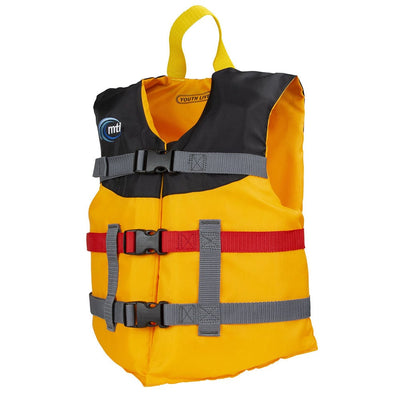 MTI Life Jackets MTI Youth Livery Life Jacket - Mango/Black - 50-90lbs Marine Safety