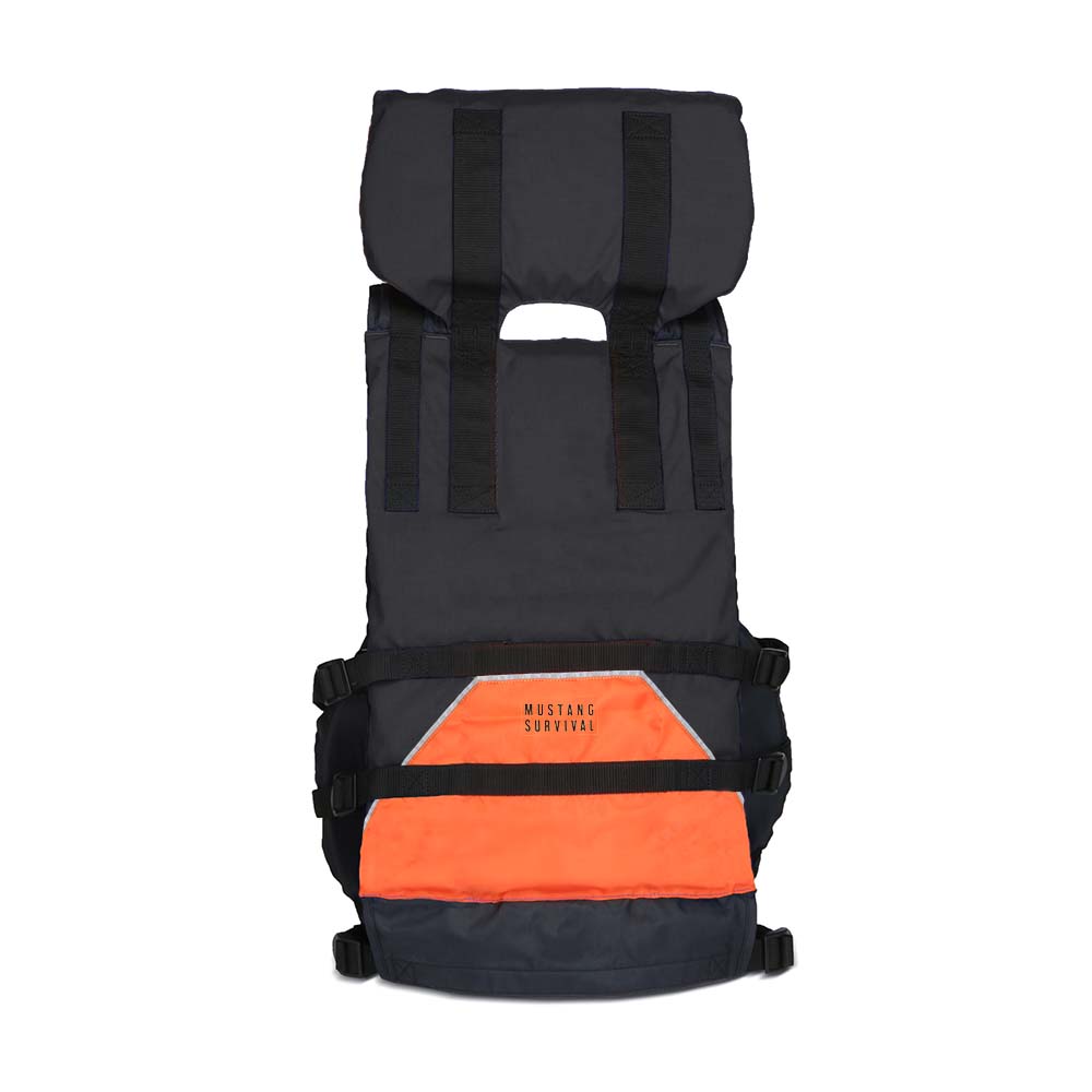 Mustang Mustang Explorer V Foam Vest - Orange/Black - Adult Universal Marine Safety