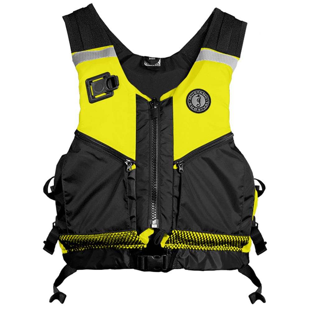Mustang Mustang Operations Support Water Rescue Vest - Fluorescent Yellow/Green/Black - Medium/Large Marine Safety