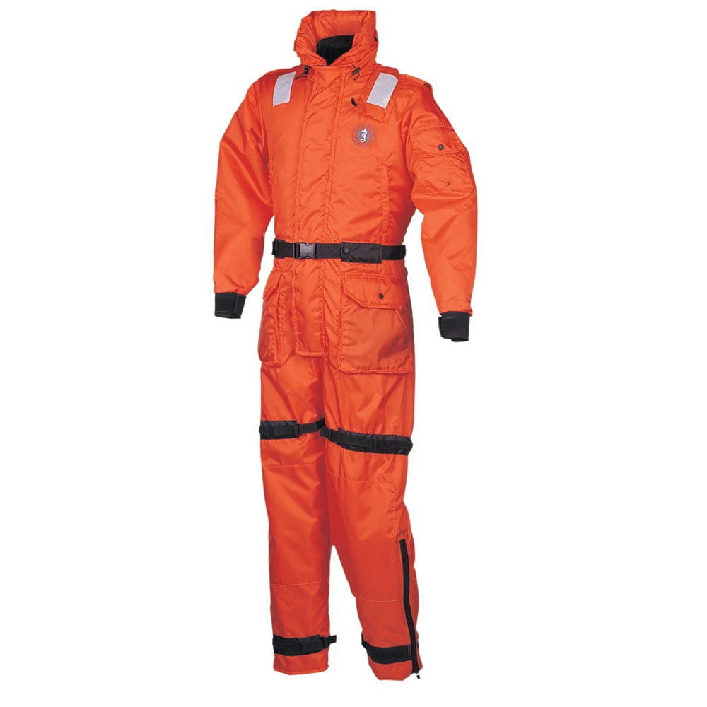 Mustang Survival Mustang Deluxe Anti-Exposure Coverall & Work Suit - Orange - Medium Marine Safety