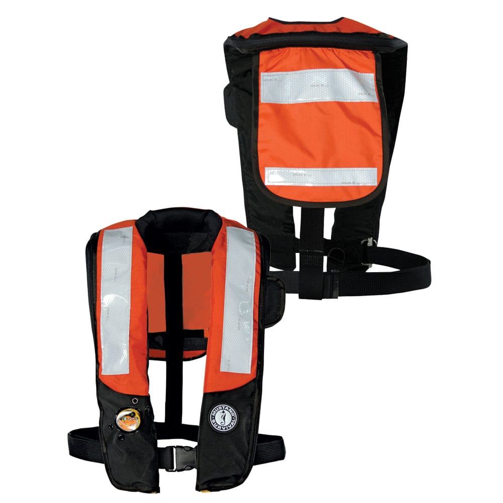 Mustang Survival Mustang HIT Inflatable PDF w/SOLAS Reflective Tape - Orange - Black Marine Safety