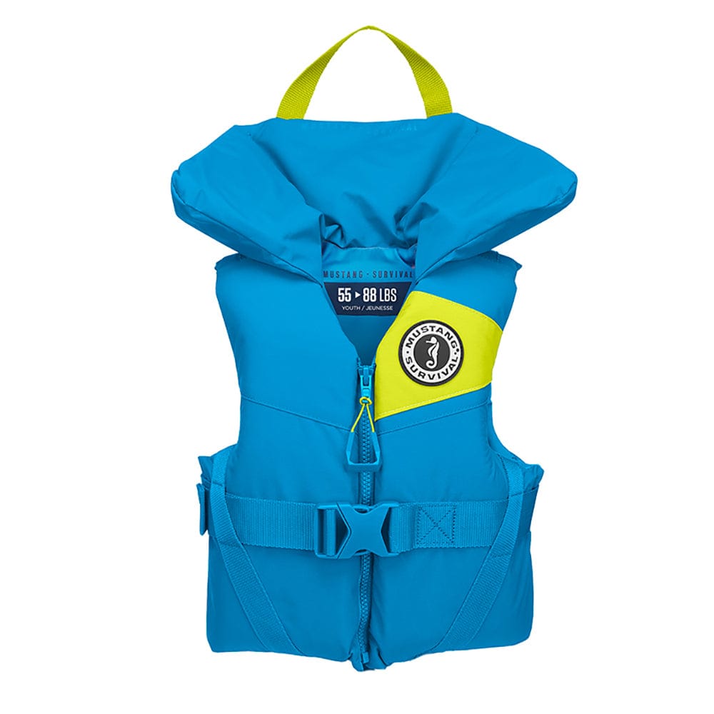 Mustang Survival Mustang Lil' Legends Youth Foam PFD - Azure Blue Marine Safety