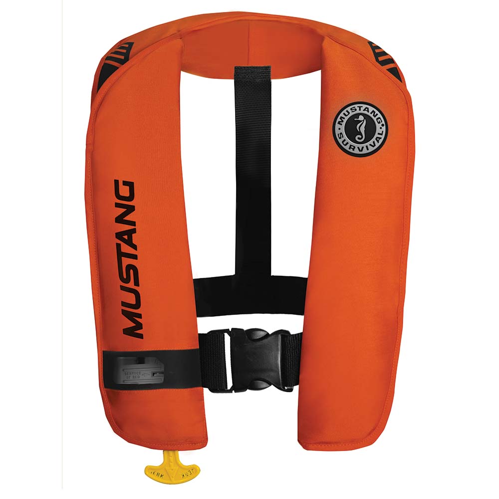 Mustang Survival Mustang MIT 100 Inflatable Automatic PFD w/Reflective Tape - Orange/Black Marine Safety