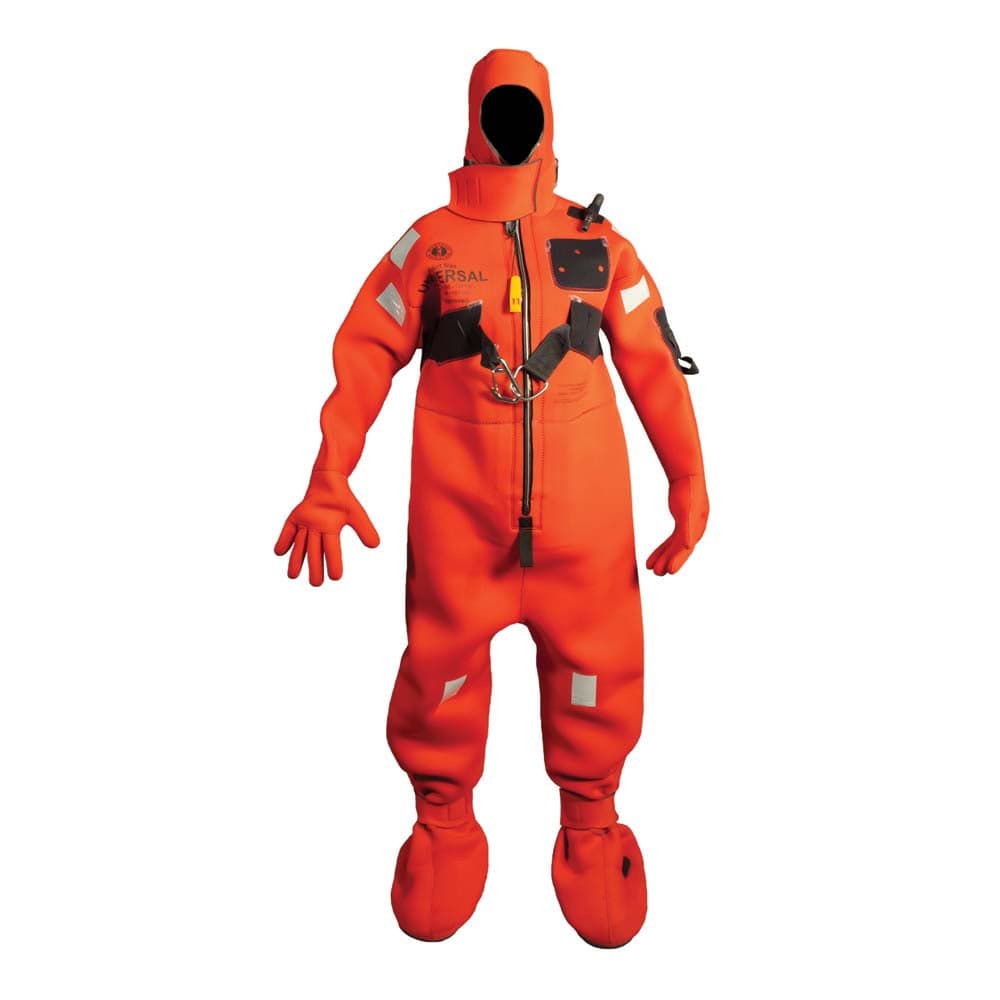Mustang Survival Mustang Neoprene Cold Water Immersion Suit w/Harness - Adult Universal - Red Marine Safety