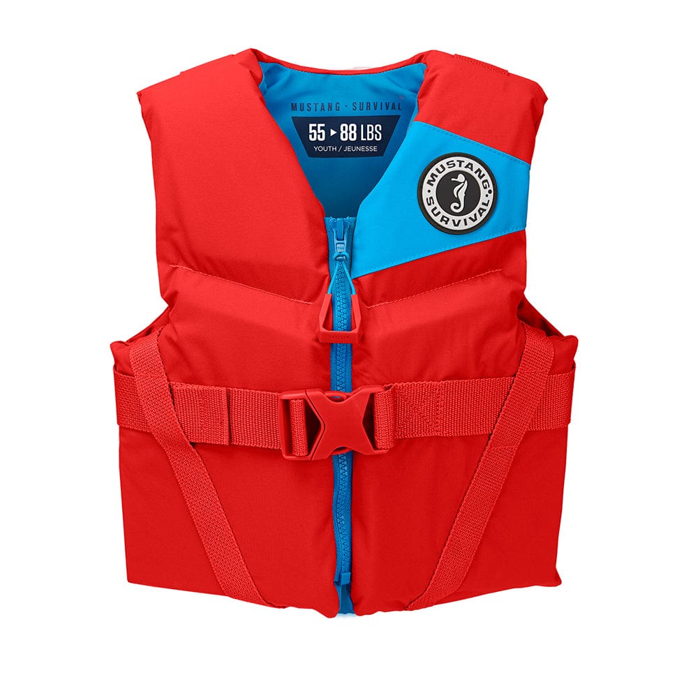 Mustang Survival Mustang Rev Youth Foam Vest - Imperial Red Marine Safety