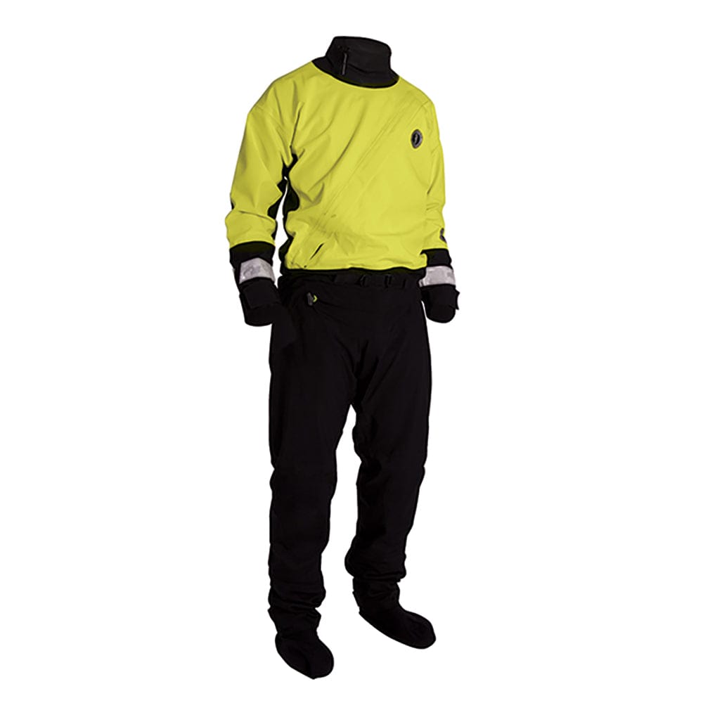 Mustang Survival Mustang Water Rescue Dry Suit - Fluorescent Yellow Green/Black - Large Marine Safety