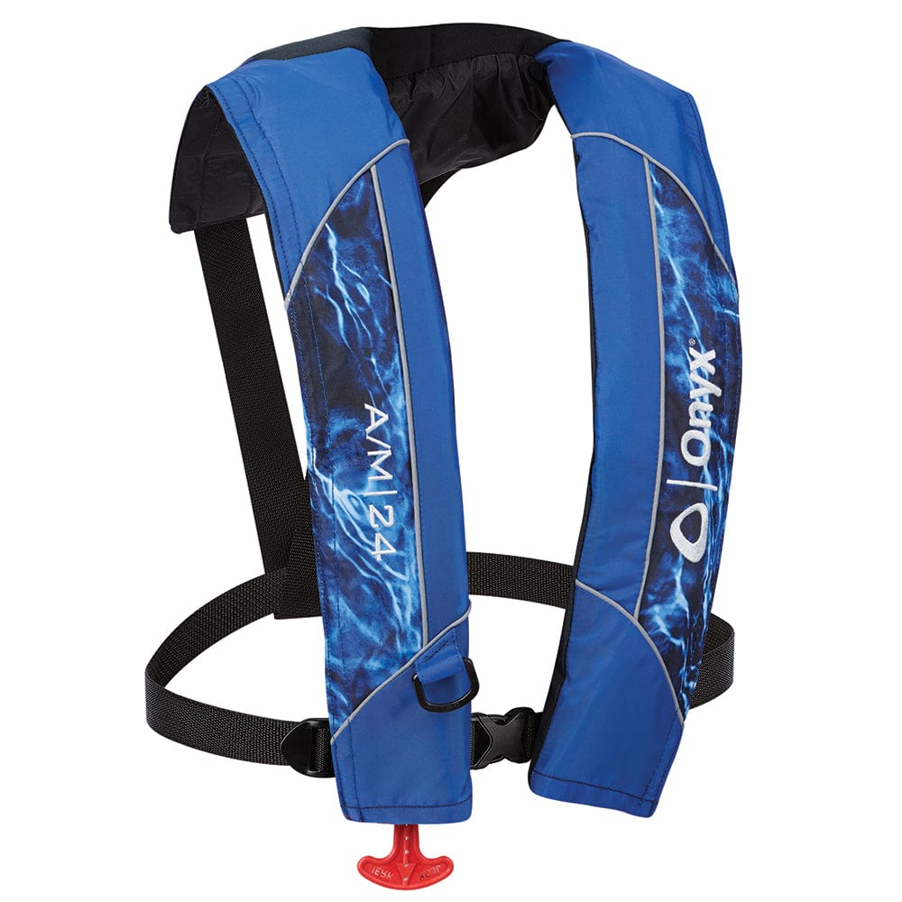 Onyx Outdoor Onyx A/M-24 Automatic/Manual Inflatable Life Jacket (PFD) - Mossy Oak Elements Marine Safety