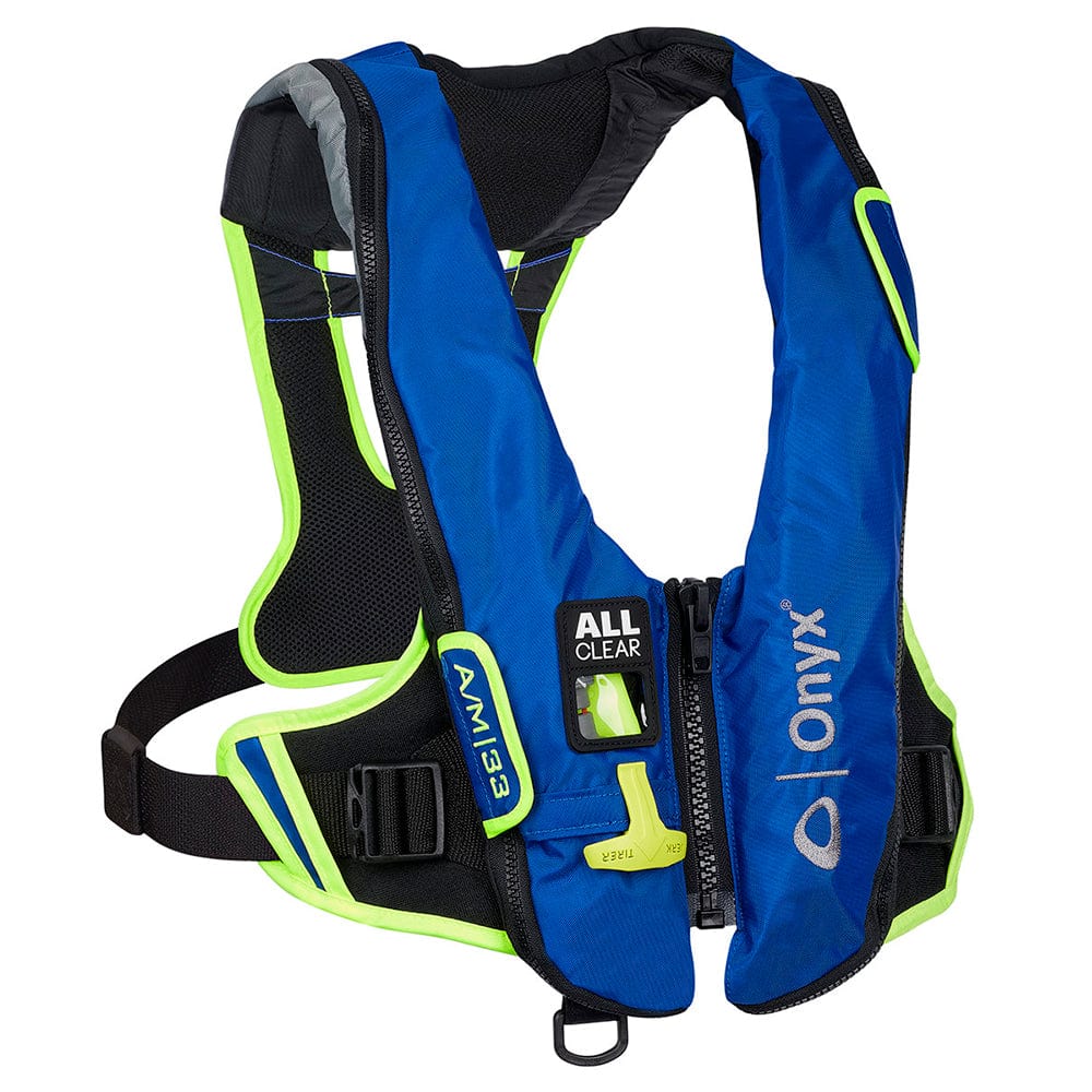 Onyx Outdoor Onyx Impulse A/M-33 All Clear® Auto/Manual Inflatable Life Jacket - Blue Marine Safety