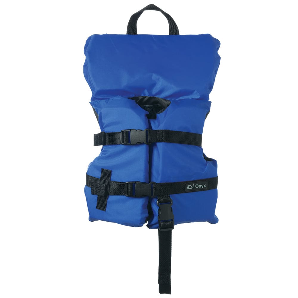 Onyx Outdoor Onyx Nylon General Purpose Life Jacket - Infant/Child Under 50lbs - Blue Marine Safety