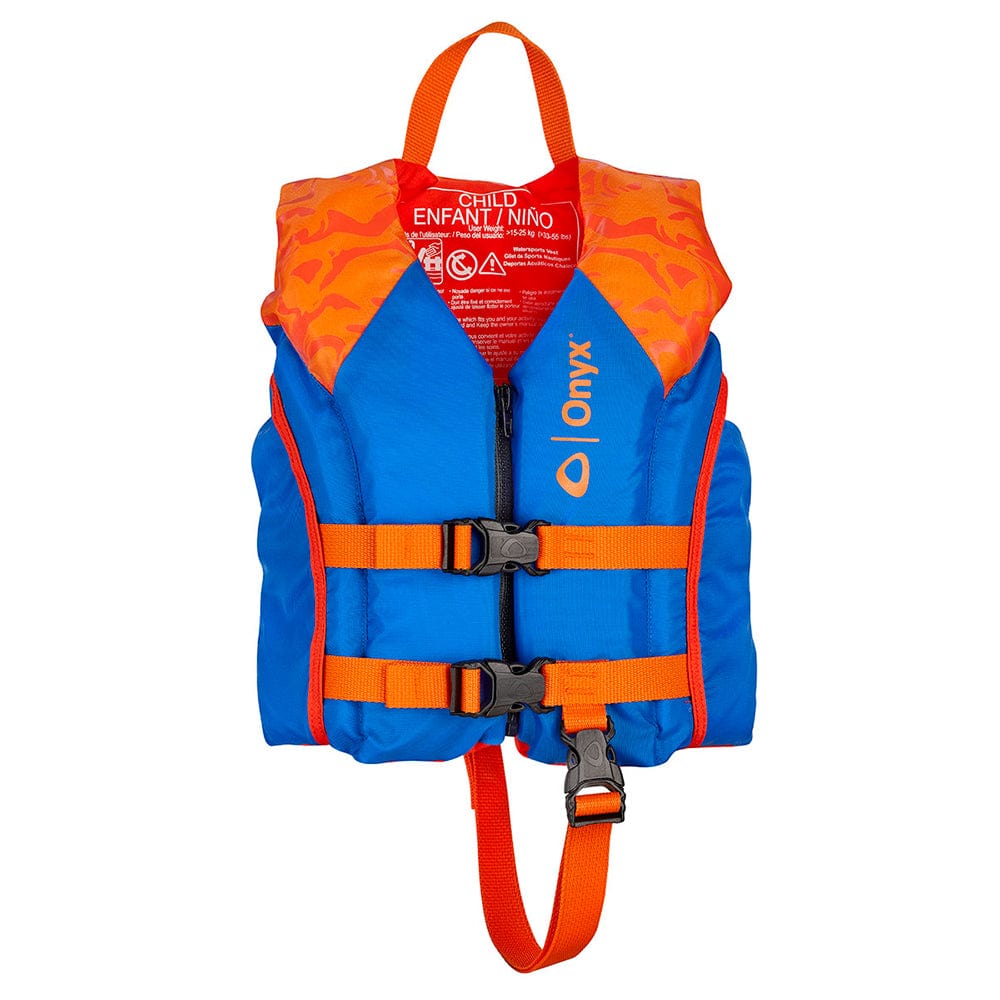 Onyx Outdoor Onyx Shoal All Adventure Child Paddle & Water Sports Life Jacket - Orange Marine Safety