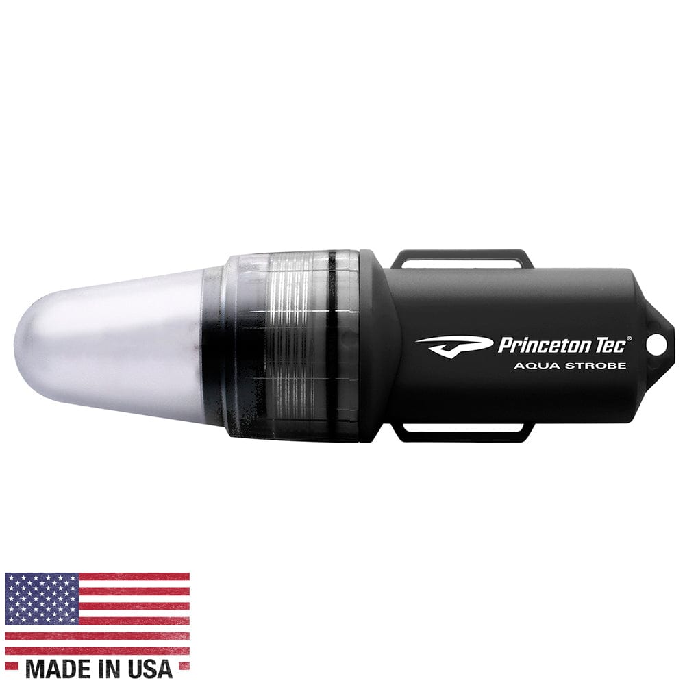 Princeton Tec Princeton Tec Aqua Strobe LED - Black Marine Safety