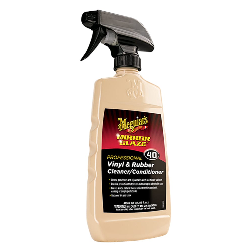 Meguiar's Meguiar's M40 Mirror Glaze Vinyl & Rubber Cleaner & Conditioner - 16oz Boat Outfitting