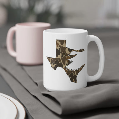 Texas Fowlers Texas Fowler Old School Camo Logo Ceramic Mugs (11oz\15oz\20oz) Mug
