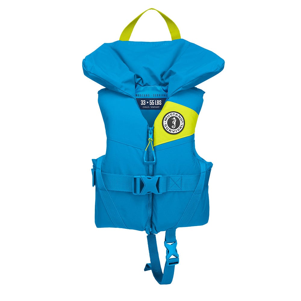 Mustang Survival Mustang Lil' Legends Child Foam Vest - Azure Blue Marine Safety