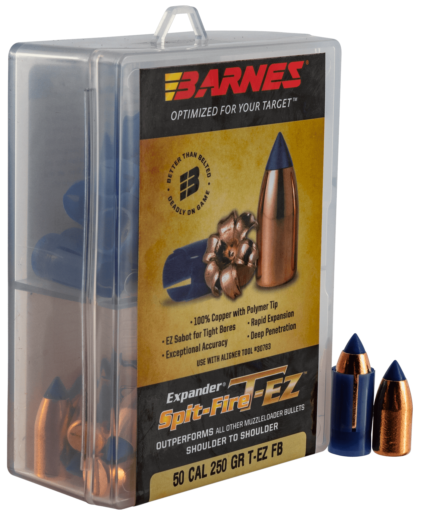 Barnes Bullets Barnes Bullets Spit-fire T-ez, Brns 30601 .451 50c 250 T-ez Fb     24 Muzzleloading
