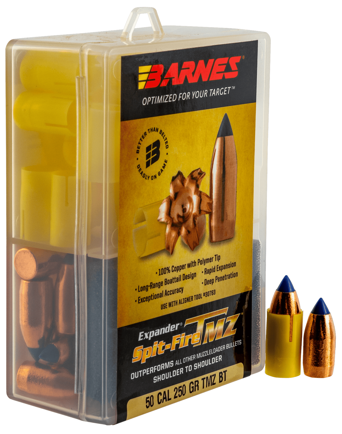 Barnes Bullets Barnes Bullets Spit-fire Tmz, Brns 30598 Sptfr 50c 250 Tmz        24 Muzzleloading