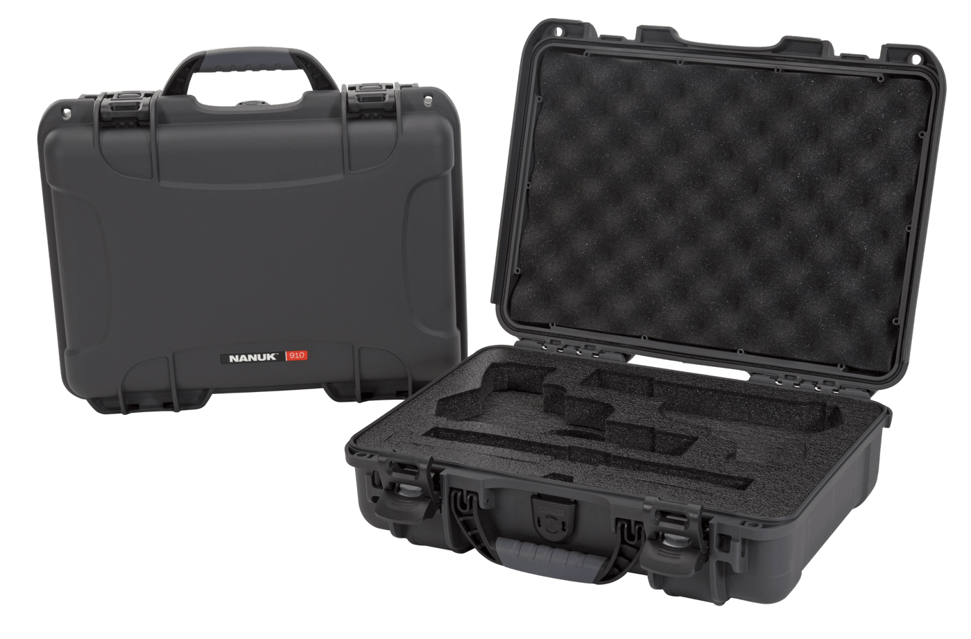 NANUK (PLASTICASE INC) Nanuk (plasticase Inc) 910, Nanuk 910clasg7 Nanuk Case W/classic Gun Graphite Firearm Accessories