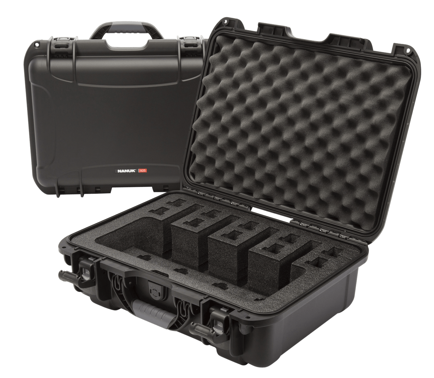 NANUK (PLASTICASE INC) Nanuk (plasticase Inc) 925, Nanuk 9254up1   Nanuk Case W/foam 4up Black Firearm Accessories