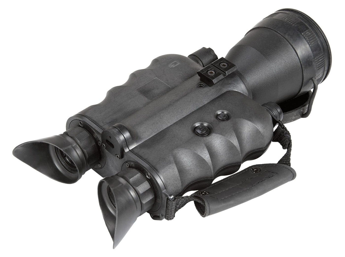 AGM GLOBAL VISION AGM Global Vision FoxBat-5 NW3 Night Vision Bi-Ocular Black 5x 108mm Generation 2+ White Phosphor Level 3 45-51 lp/mm Resolution 13FXB522104031 Optics