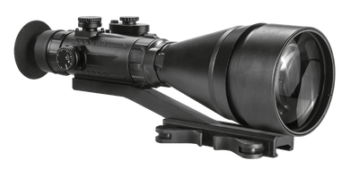 AGM GLOBAL VISION AGM Global Vision Wolverine Pro-6 3AL1 Night Vision Riflescope Matte Black 6x100mm Gen 3 Auto Gated Level 1 Illuminated Red Chevron w/Ballistic Drop Reticle (Adjustable Projected Reticle) 15WP6623453111 Optics