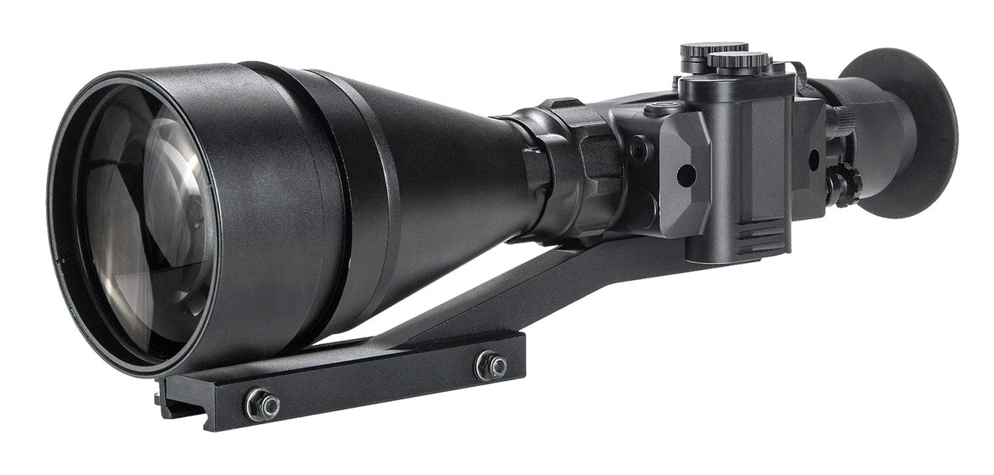 AGM GLOBAL VISION AGM Global Vision Wolverine Pro-6 NL1 Night Vision Riflescope Matte Black 6x 100mm Gen 2+ Level 1 Illuminated Red Chevron w/Ballistic Drop Reticle (Adjustable Projected Reticle) 15WP6622453011 Optics