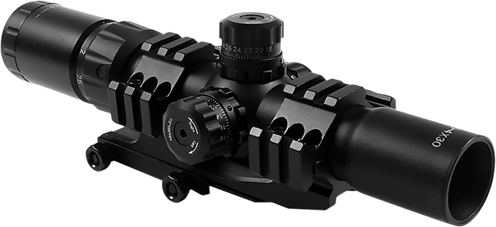 Aim Sports Aim Sports Micro Dot Matte Black 1x 20mm 4 MOA Dual (Red/Green) Illuminated Multi Reticle; RTDT125 Optics