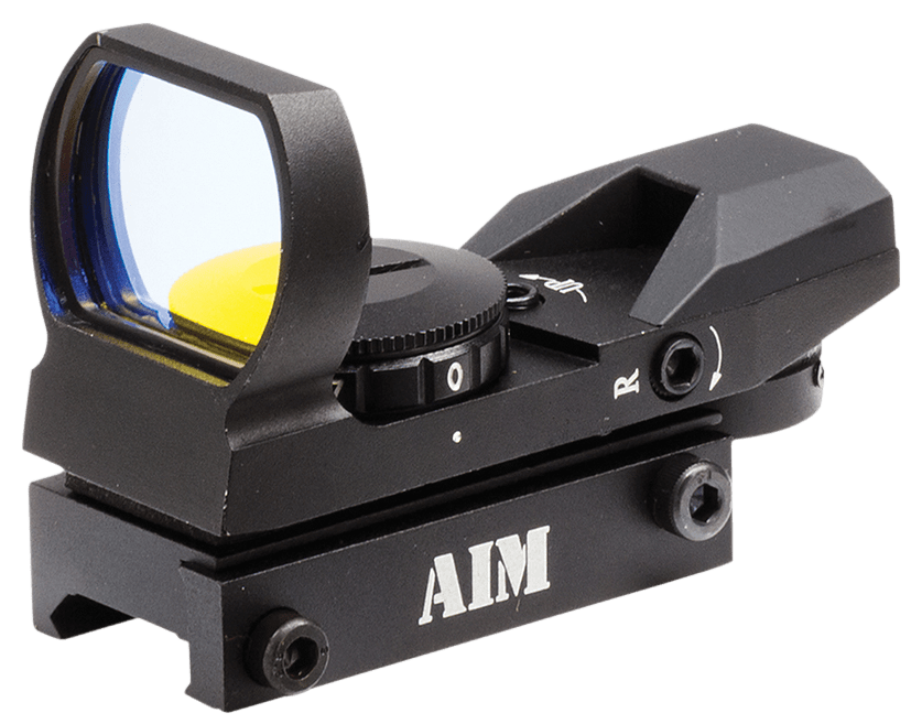 Aim Sports Aim Sports Reflex Classic Edition Matte Black 1x34mm Illuminated Red Multi Reticle; RT401 Optics